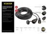 Силовой удлинитель-шнур STAYER КГ 3х1.5 10м 3700Вт IP44, RC 315 по цене 1 490 руб. купить в Воронеже.