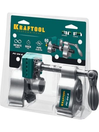 KRAFTOOL PC-34-6, 3/4″, трубная струбцина (32301-1) по цене 4 460 руб. купить в Воронеже.