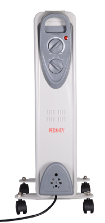 Масляный радиатор РЕСАНТА ОМ-7Н по цене 3 590 руб. купить в Воронеже.