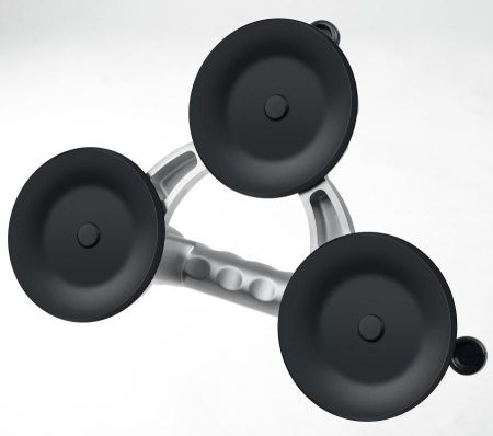 Стеклодомкрат ЗУБР ″ПРОФИ″ алюминиевый, профессиональный, тройной, 140кг по цене 5 670 руб. купить в Воронеже.