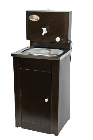 Умывальник дачный "Комфорт" ВИХРЬ с подогревом, нержавейка, медь по цене 6 190 руб. купить в Воронеже.