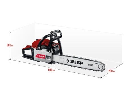 Бензопила ЗУБР ПБЦ-М62-50, 62 см3, 50 см по цене 11 290 руб. купить в Воронеже.