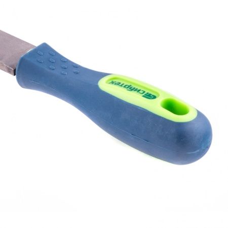 Напильник, 250 мм, плоский, двухкомпонентная рукоятка, №2 Сибртех по цене 494 руб. купить в Воронеже.