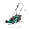 ЗУБР 2000 Вт, ш/с 42 см, сетевая газонокосилка (ГСЦ-42-2000) по цене 13 530 руб. купить в Воронеже.