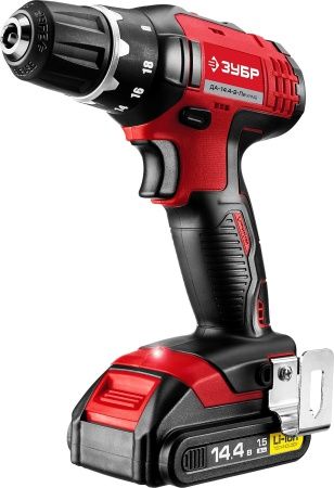 Дрель-шуруповерт 14.4 В, Li-Ion, 2 АКБ, ЗУБР по цене  купить в Воронеже.