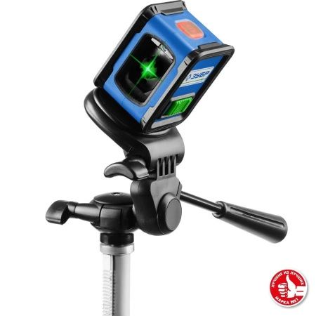 ЗУБР КРЕСТ зеленый нивелир лазерный по цене 5 260 руб. купить в Воронеже.