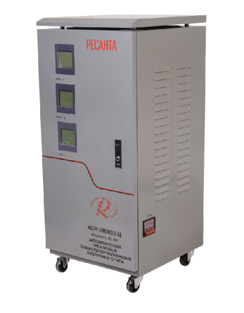 Стабилизатор напряжения РЕСАНТА АСН-30000/3-Ц по цене 77 090 руб. купить в Воронеже.