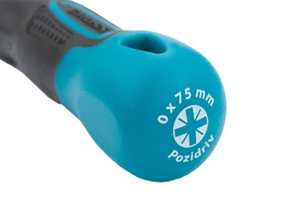 Отвертка PZ0 x 75 мм, S2, трехкомпонентная ручка Gross