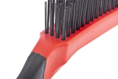 Щетка зачистная четырехрядная, двухкомпонентная рукоятка Matrix по цене 465 руб. купить в Воронеже.