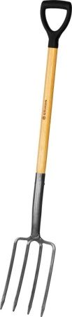 GRINDA PROLine 280x180x1200 мм, вилы с деревянным черенком и пластиковой рукояткой