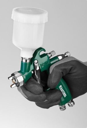 Краскопульт пневматический KRAFTOOL AirKraft Mini, HVLP, c верхним бачком, 1,0мм по цене 3 270 руб. купить в Воронеже. Краскопульт пневматический KRAFTOOL AirKraft Mini, HVLP, c верхним бачком, 1,0мм по цене 3 270 руб. купить в Воронеже.