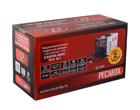 Сварочный полуавтомат Ресанта САИПА-200C (MIG/MAG) по цене 16 490 руб. купить в Воронеже.