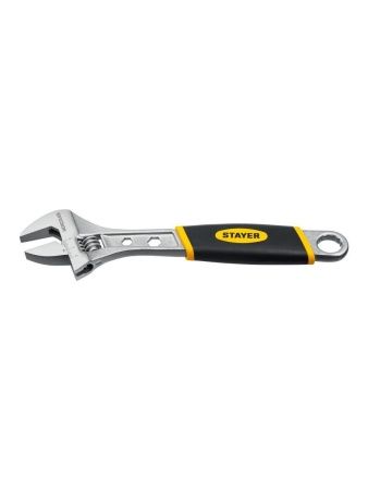 STAYER Chromax, 150/20 мм, разводной ключ, Professional (27262-15)