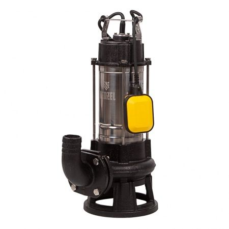 Фекальный насос FP1800-KS, 1800 Вт, напор 17 м, 26000 л/ч, нож-измельчитель Denzel по цене 22 380 руб. купить в Воронеже.