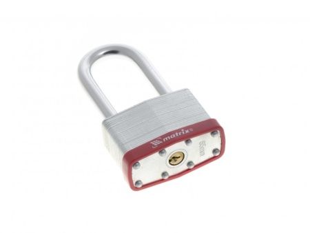Замок навесной, 65 мм, удлиненная дужка Matrix по цене 1 192 руб. купить в Воронеже.