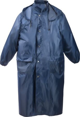 Плащ-дождевик STAYER 11612-52, нейлоновый на молнии, синий цвет, размер 52-54 по цене  купить в Воронеже.