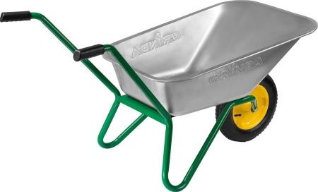 Садовая одноколесная тачка GRINDA GB-1 80 л 100 кг по цене 3 620 руб. купить в Воронеже.