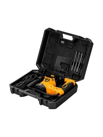 Перфоратор электрический RHV-1250-30, SDS-plus, 1250 Вт, 5 Дж, 3 плюс 1 режим Denzel по цене 13 530 руб. купить в Воронеже.