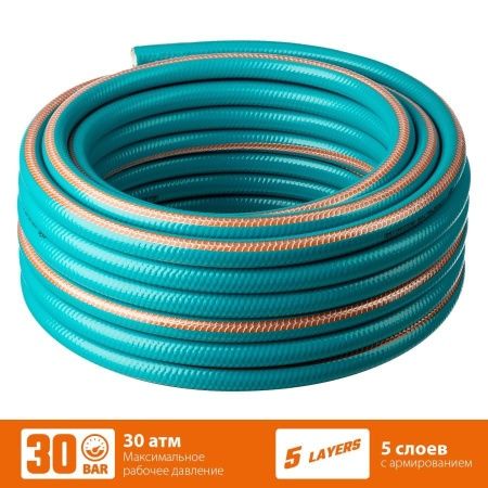 GRINDA EXPERT 5, 3/4″ 25 м, 30 атм, пятислойный, текстильное армирование, поливочный шланг, PROLine (429007-3/4-25) по цене 2 850 руб. купить в Воронеже.