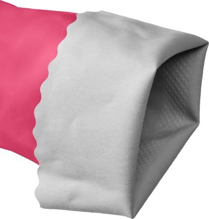 ЗУБР ЛАТЕКС+ перчатки латексные хозяйственно-бытовые, стойкие к кислотам и щелочам, размер L по цене  купить в Воронеже.