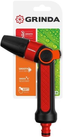 GRINDA N-R, плавная регулировка, пистолет поливочный двухкомпонентный с регулятором напора по цене  купить в Воронеже.