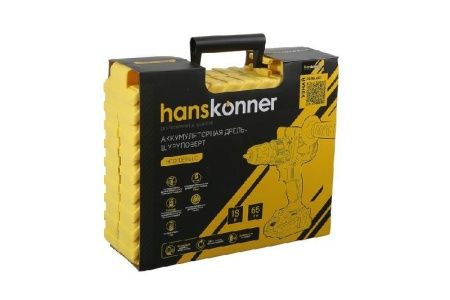 Аккумуляторный шуруповерт Hanskonner HCD1865BLC Unibattery по цене 14 990 руб. купить в Воронеже.