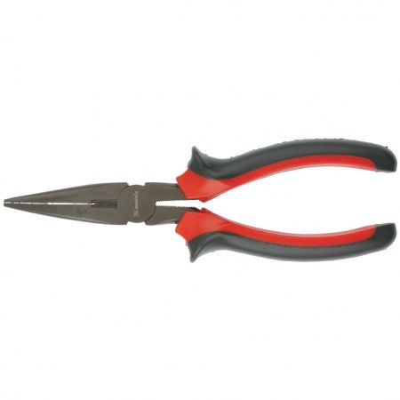 Длинногубцы прямые Black Nickel, 160 мм, двухкомпонентные рукоятки Matrix по цене 371 руб. купить в Воронеже.