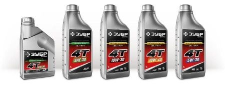 ЗУБР EXTRA 4Т-5W30 полусинтетическое масло для 4-тактных двигателей, 1 л по цене  купить в Воронеже.