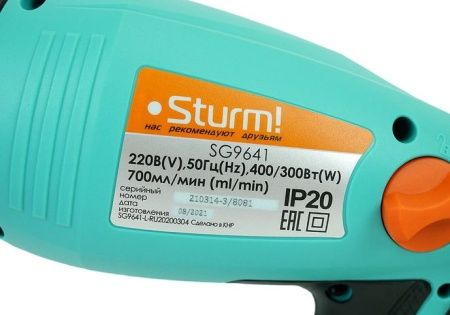 Краскопульт электрический Sturm! SG9641 по цене 4 290 руб. купить в Воронеже. Краскопульт электрический Sturm! SG9641 по цене 4 290 руб. купить в Воронеже.