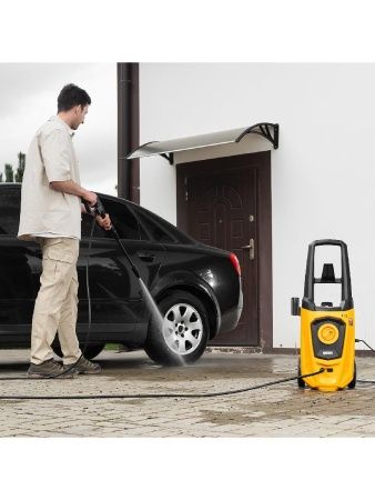 Моечная машина высокого давления R-170, 2000 Вт, 170 бар, 360 л/ч, колесная Denzel по цене 11 700 руб. купить в Воронеже.