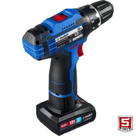 ЗУБР 12В, 2 АКБ (4Ач), в сумке, дрель-шуруповерт, Профессионал. DL-121-42 по цене 11 640 руб. купить в Воронеже. ЗУБР 12В, 2 АКБ (4Ач), в сумке, дрель-шуруповерт, Профессионал. DL-121-42 по цене 11 640 руб. купить в Воронеже.