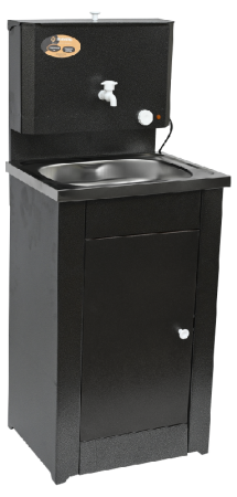 Умывальник дачный "Комфорт" ВИХРЬ с подогревом, нержавейка, серебро по цене 6 190 руб. купить в Воронеже.