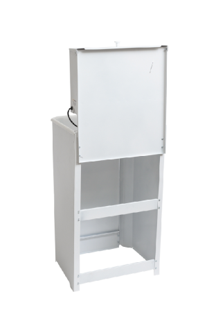 Умывальник дачный "Комфорт" ВИХРЬ с подогревом, пластик, белый по цене 4 990 руб. купить в Воронеже.