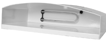 Умывальник дачный с подогревом "Люкс" ВИХРЬ, пластик, белый по цене 5 090 руб. купить в Воронеже.