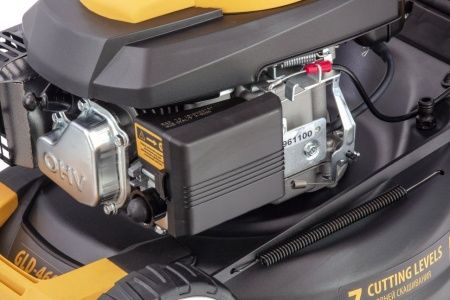 Газонокосилка бензиновая GLD-460, 146 куб.см, ширина 46 см, ручная, 7 уровней, травосборник 50 л Denzel по цене 35 590 руб. купить в Воронеже.