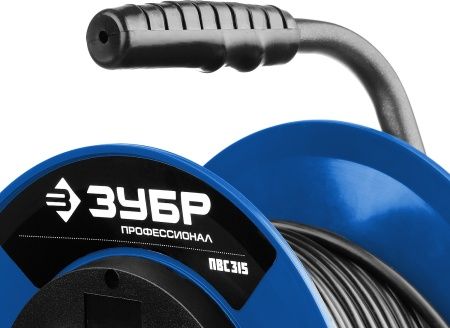 Силовой удлинитель на катушке ЗУБР ПВС 3х1.5 50м 3500Вт IP44, ПВС 315 по цене  купить в Воронеже.