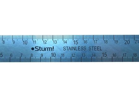 Угольник 250мм, стальной, оцинкованный, Sturm! по цене 377 руб. купить в Воронеже.