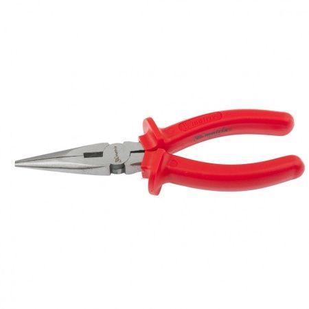 Длинногубцы прямые Econom, 200 мм, шлифованные, пластмассовые рукоятки Matrix по цене 372 руб. купить в Воронеже.