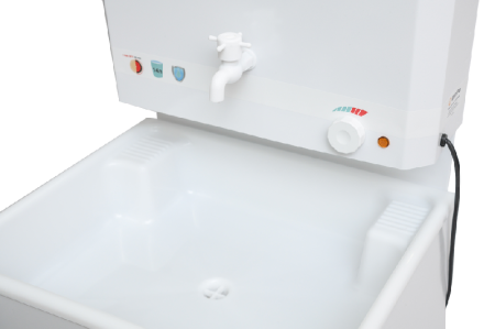 Умывальник дачный "Комфорт" ВИХРЬ с подогревом, пластик, белый по цене 4 990 руб. купить в Воронеже.