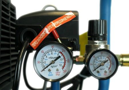 Компрессор воздушный масляный Sturm! AC93150P, 2кВт, 340л/мин, ресивер 50л, Professional по цене 20 990 руб. купить в Воронеже.