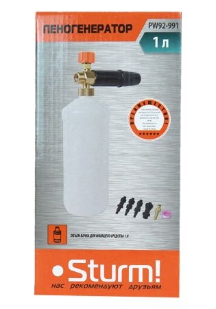 Пеногенератор для моек Sturm! PW92-991 по цене 2 890 руб. купить в Воронеже.