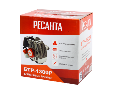 Триммер бензиновый Ресанта БТР-1300Р по цене 8 190 руб. купить в Воронеже.