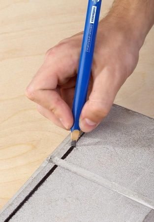 Удлиненный строительный карандаш каменщика ЗУБР, 4H, 250мм, К-СК, серия Профессионал по цене 44 руб. купить в Воронеже.