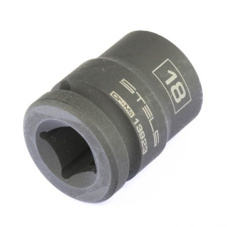 Головка ударная шестигранная, 18 мм, 1/2, CrMo Stels по цене 419 руб. купить в Воронеже.