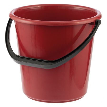 Ведро пластмассовое круглое 10 л, Home Palisad по цене 183 руб. купить в Воронеже.