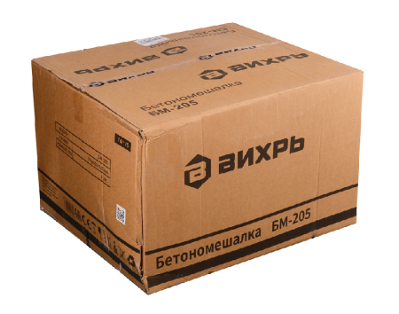 Бетономешалка ВИХРЬ БМ-205 по цене 25 290 руб. купить в Воронеже.