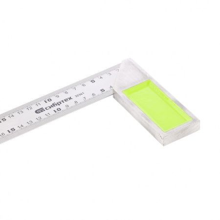 Угольник, 300 мм, металлический Сибртех по цене 297 руб. купить в Воронеже.