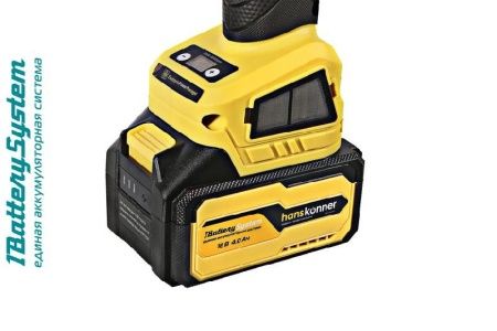 Аккумуляторная УШМ Hanskonner HAG1812E 1BatterySystem по цене 15 990 руб. купить в Воронеже.