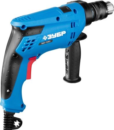 Дрель удар, ЗУБР Профессионал ЗДУ-580 ЭРКМ2, патрон 13мм, реверс, сталь-10мм/бетон-13мм/дерево-20мм, 0-3000 об/мин, 0-48000 уд/мин, 580 Вт, кейс по цене  купить в Воронеже.