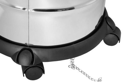 Пылесос строительный, ЗУБР ПУ-20-1400 М3, модель М3-20, 20 л, 1400 Вт, сухая и влажная уборка, корпус из нержавеющей стали, розетка до 2000Вт по цене 7 690 руб. купить в Воронеже.